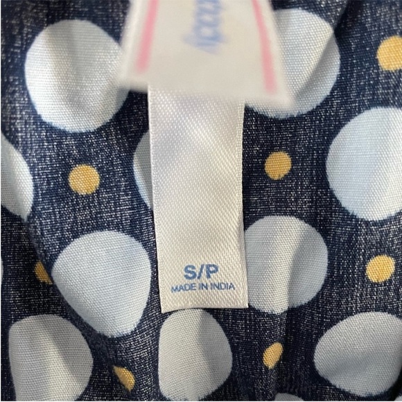 Gap Body - blue short nightgown / chemise with dots. Worn once. - Picture 5 of 6